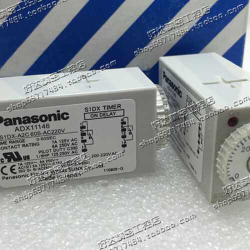 议价原装正品松下时间继电器 SIDX-A2C 60S-AC220V ADX11146 现货