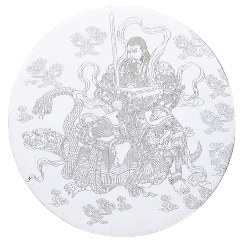 道系玄天上帝真武大帝钛钢吊坠男