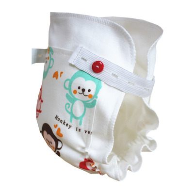 婴儿尿布纯棉可洗新生宝宝专用纱布尿介子透气芥子兜布戒子尿片裤