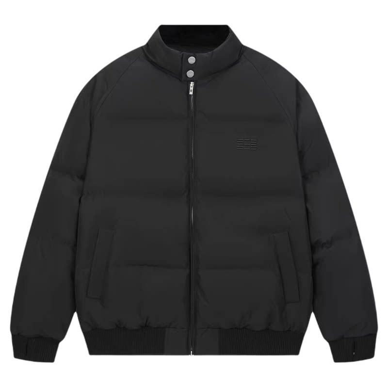 BONELESS立领加厚羽绒服情侣款