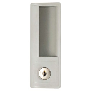 文件柜拉手锁天地连杆锁柜门内嵌拉手扣手塑料拉手组合锁铁皮柜锁