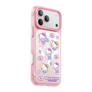闪魔三丽鸥贴贴壳适用苹果18ProMax手机壳磁吸iPhone17Pro外壳17pm新款18p凯蒂猫hellokitty酷洛米大耳狗可爱