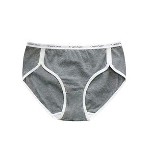 贴身日记棉质内裤女士低腰三角短裤高开裤腿显瘦包臀辣妹字母运动