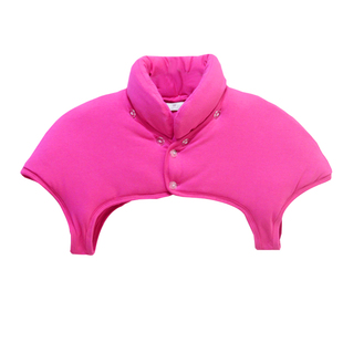 秋冬季纯棉加厚保暖睡觉孕妇做月子坎肩中老年男女护肩膀护颈椎衣