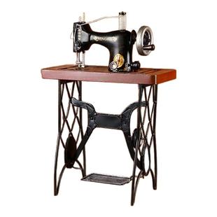 复古缝纫机模型摆件老上海民国怀旧古董老物件供销社6070年代道具