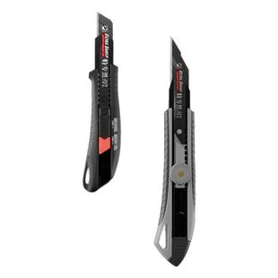 啄木鸟美工刀大号18mm重型全钢加厚裁纸壁纸刀工业用汽配专用刀架