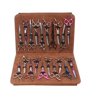 玄鸟专业美发师宠物美容师通用剪刀包大容量便携工具收纳包20支装