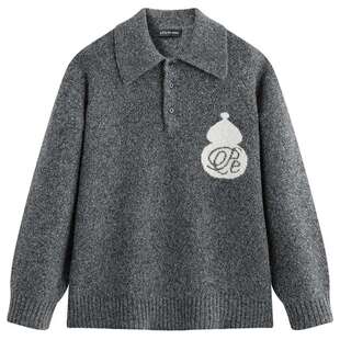 【商场同款】太平鸟男装毛衫26春季新款polo翻领毛衣 B2EBG1130