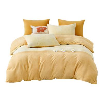 梦洁家纺珊瑚绒四件套