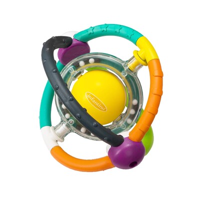 【天猫U先】Infantino婴蒂诺婴儿摇铃牙胶啃咬玩具防吃手安抚