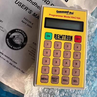 议价PROGRAMMER MODEL RAC16A COMMAND PRO REMTRON 控制器