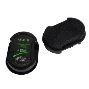 皮鞋油刷子擦鞋神器无色通用双面海绵保养擦鞋器鞋靴护理修护增亮