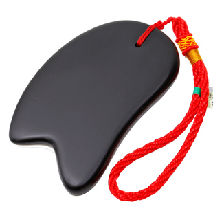 正品天然泗滨砭石刮痧板套装面脸部腿背部全身通用非牛角玉石包邮