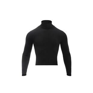 TOMATOPAPA秋冬新品长袖T恤高领修身高弹运动健身体恤青年潮上衣