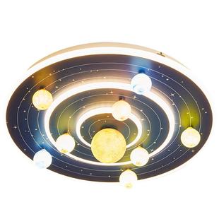 灯氏全光谱护眼太空灯儿童房星球灯男孩女孩创意卧室智能吸顶灯