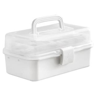 化妆品收纳盒多层桌面防尘宿舍口红美甲指甲油收纳箱美术生工具箱