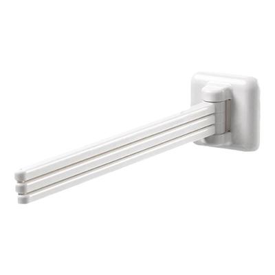 免打孔旋转多杆毛巾置物架