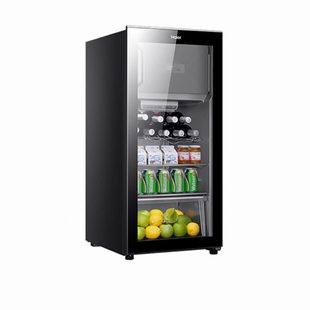 【带冷冻室】海尔冰吧家用小型136/150L办公室客厅茶叶饮料冷藏柜