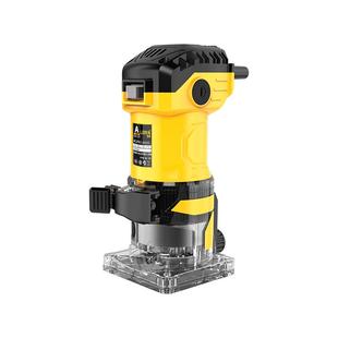 雷亚修边机木工神器开槽机雕刻机电木铣开孔机木匠装修工具小锣机