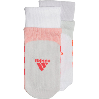 Adidas/阿迪达斯正品Socks 2 Pairs儿童运动袜子两双装FK3483