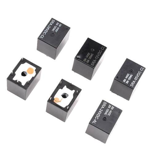 继电器05V 12V 24VDC-AL-CL 4脚5脚T74 20A125V