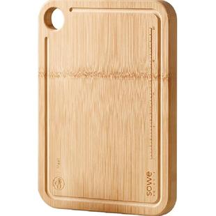 SOWE素味整竹实木菜板抗菌家用砧板案板厨房面板切菜粘板水果刀板