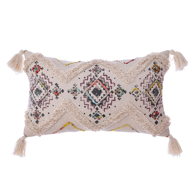 进口欧美手工编织素色欧美抱枕