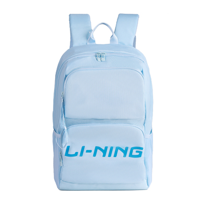李宁大容量男女通用防泼水双肩包