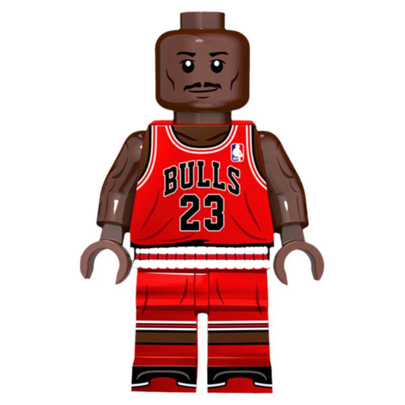 篮球梅西棒球詹姆斯拼装NBA足球