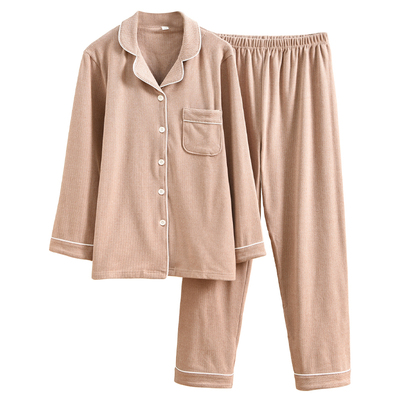 德绒宽松家居服长袖套装情侣款