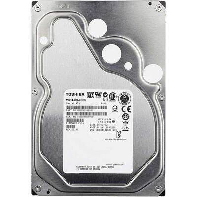 TOSHIBA/东芝企业级硬盘4TB 7200转 3.5英寸SATA MG04ACA400N行盘