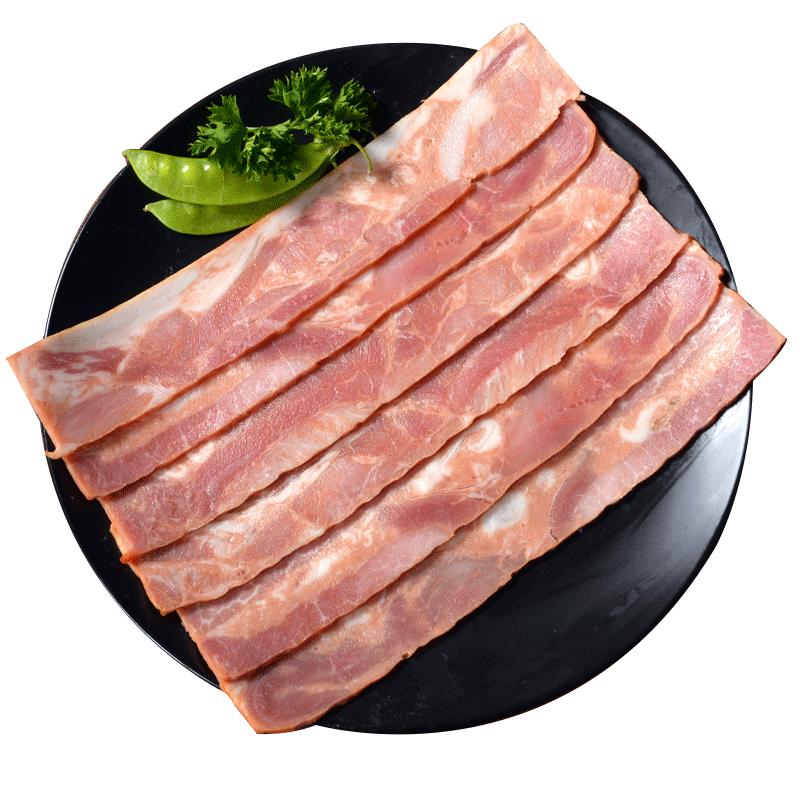 金锣培根肉片手抓饼火锅早餐培根猪肉片三明治披萨烘焙烧烤食材