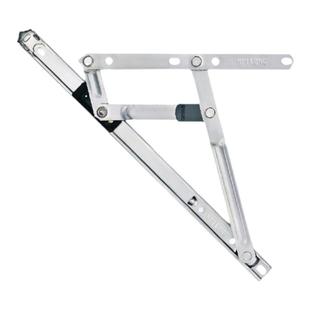 坚朗滑撑铝合金平开窗配件风撑四连杆支架幕墙上悬铰链304不锈钢