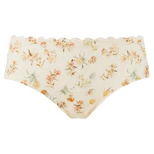 歌瑞尔法式性感蕾丝内裤女纯欲舒适裸感透气薄款中腰三角裤柔软