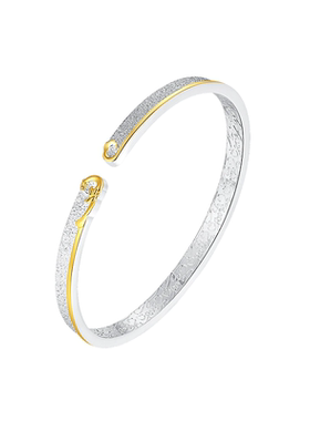 老凤祥凤凰于飞纯银手镯女款新款