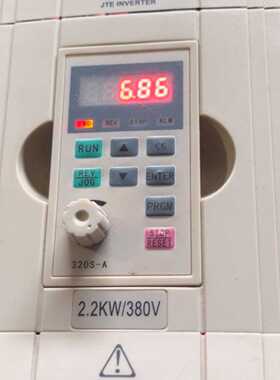 拆机金田JTE变频器，型号JTE320S-V0022G3，2