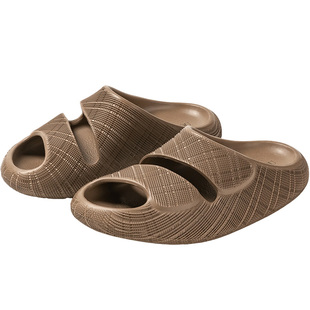 远港男士厚底外穿踩屎感拖鞋夏季防滑防臭eva运动沙滩凉拖女夏天