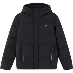 乐卡克法国公鸡官方2025年秋冬新品男款短款羽绒服高蓬松度保暖