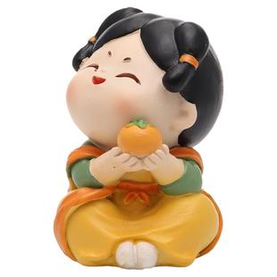古风唐仕女摆件可爱少女心家居装饰品唐小圆Q版玩偶女生生日礼物