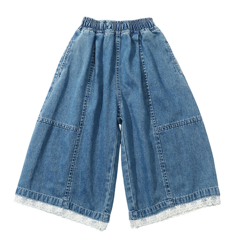 夏季薄款九分牛仔直筒裤韩系新品