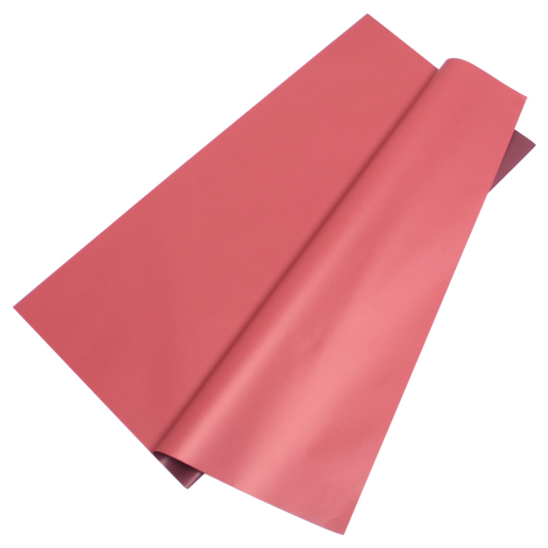 欧雅纸双色鲜花包装纸材料花艺欧亚纸纯色花束韩风初恋双面包花纸