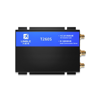 T260s力必拓 4g工业路由器插卡百兆双网口4G转有线转串口车载WIFI覆盖户外安防监控充电桩支持监测仪传感器
