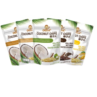 泰国原装进口Crispconut椰子片烤椰子肉香脆果干脆片休闲零食小吃