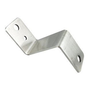 201不锈钢Z字型支架梯形角码橱柜固定连接件加长90度带孔配件加厚