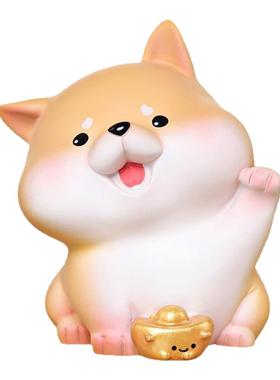 小柴犬可爱迷你小摆件桌面装饰品