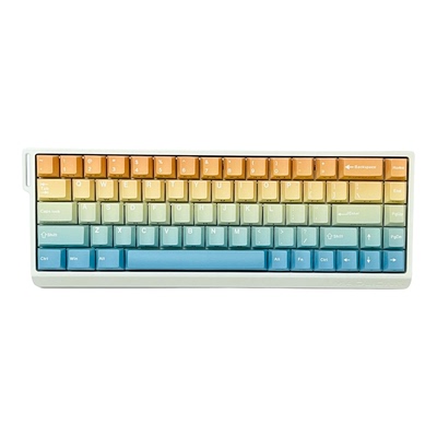 橘子海渐变键帽侧刻透光PBT原厂热升华适用磁轴ev63迈从ace68夜魔