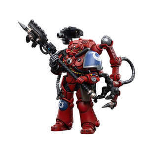 JOYTOY暗源战锤40K极限战士原铸科技战士泰贝斯提斯兄弟1：18人偶