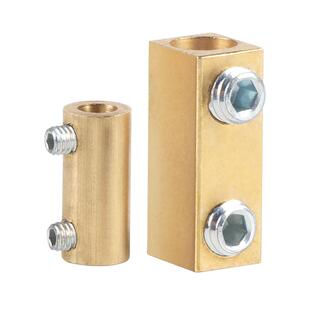 接线端子一进一出大功率黄铜免压接1-16平方防水快速对接线柱端子