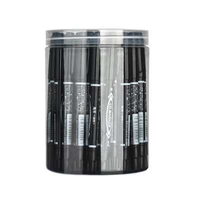 双头记号笔防油不掉色勾线笔美术专用小学生黑笔油墨笔油性笔签名笔描线笔勾边笔描边笔工业木工红色速干蓝色