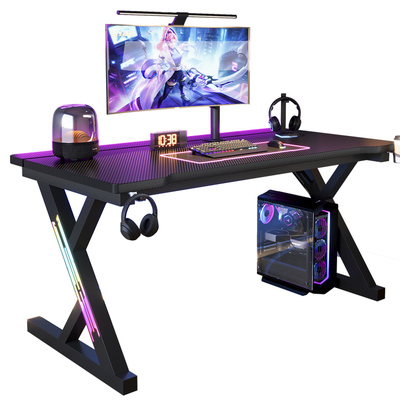 s3电竞桌科技感碳纤维游戏电脑桌